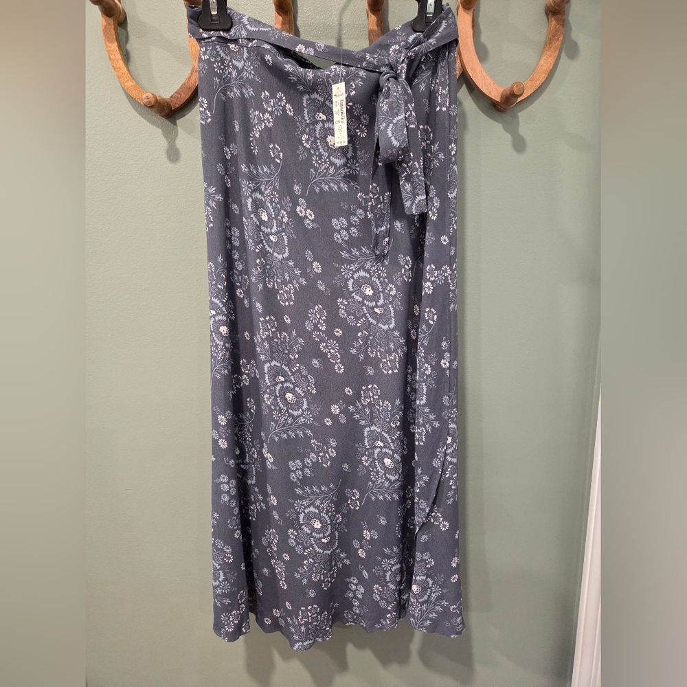 NWT Madewell Archival Floral Wrap Skirt